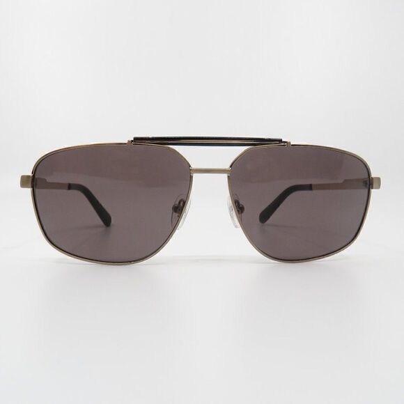 Guess GU00054 33A New Gold/Solid Gray Pilot Men's Sunglasses - Picture 2 of 9